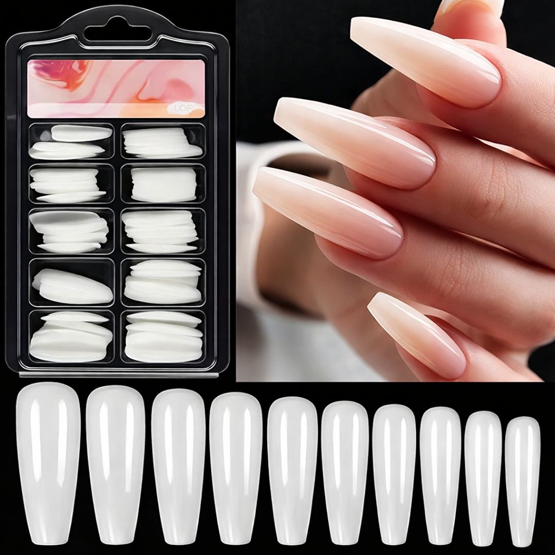 100 Pcs Nail Tips – Artificial False Nails