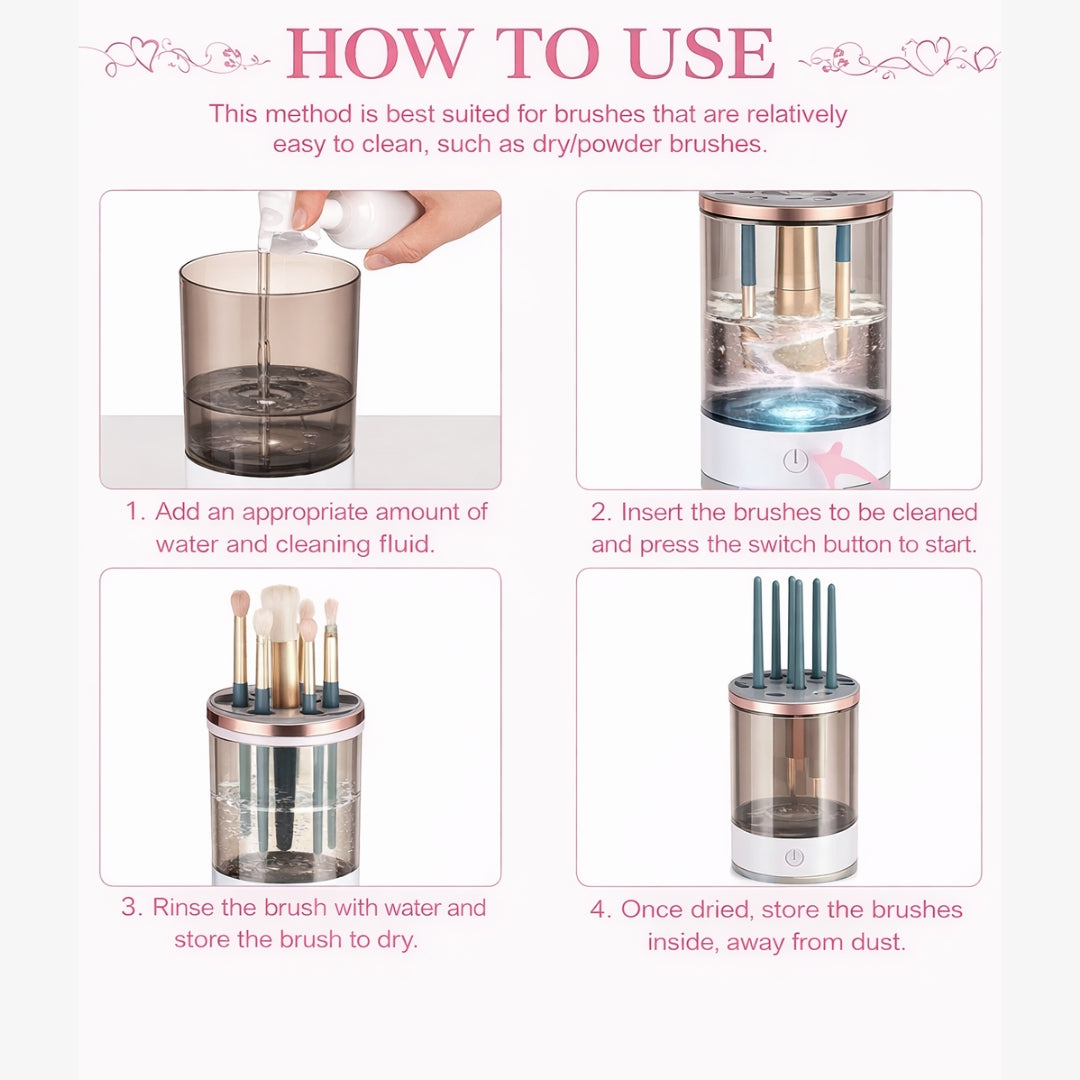 Electric Makeup Brush Cleaner