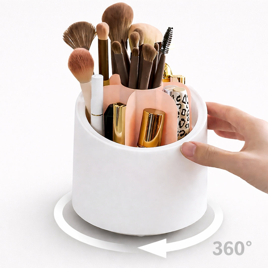 360° Rotating Makeup Organizer