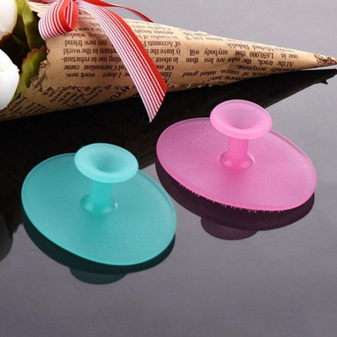 Soft Silicone Face Cleansing Brush Pad