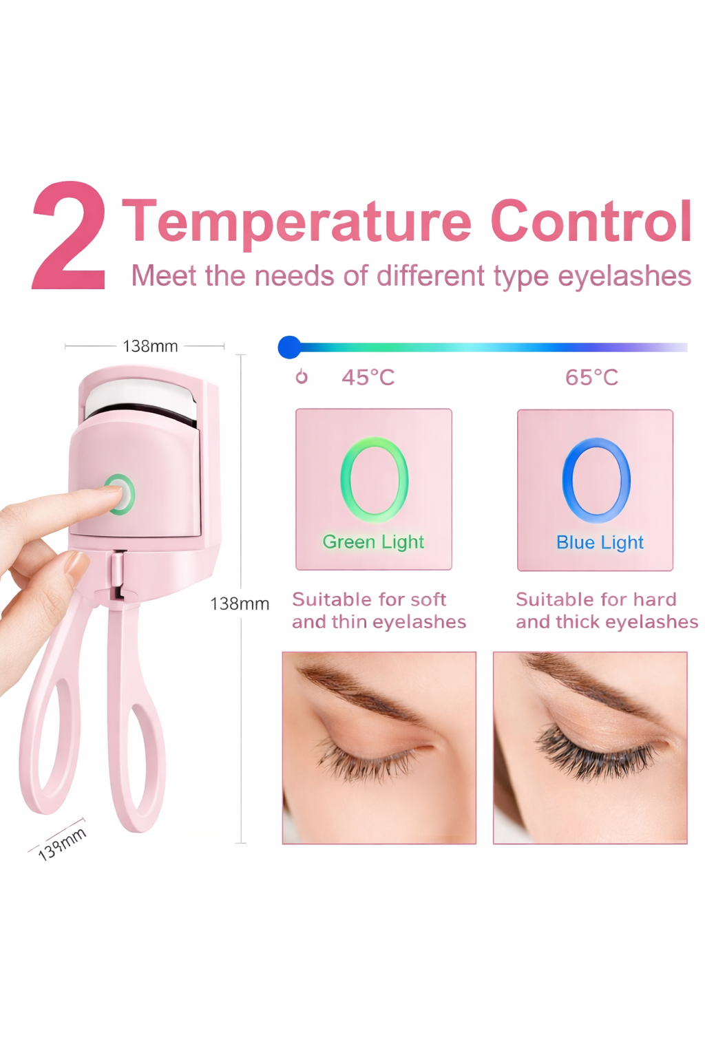 Heated Electric Eyelash Curler